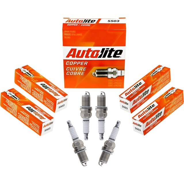 Autolite 5503 Copper Resistor Automotive Replacement Spark Plug (1 Pack)