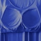 thumbnail image 3 of Camisón largo de 3 piezas para mujer, color liso, largo medio, manga corta, con copas acolchadas, para el hogar, modal, 3 of 3