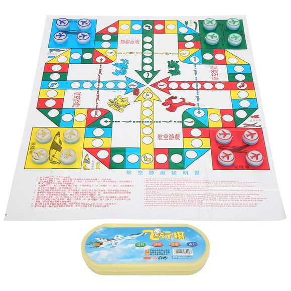 Flight Chess, Board Game Portable Board Game Family Party Board Game Children Aeroplane Chess for Child Game for Party Game