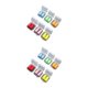 thumbnail image 1 of Vogacara 1 Pair Color Random Studying Soundproof Ear Sleep Earplugs Insulation Portable Anti-noise Earplug Household Protection Color aleatorio 2piezas, 1 of 6