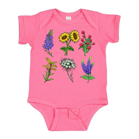 

Inktastic Group of Beautiful Wildflowers Gift Baby Boy or Baby Girl Bodysuit