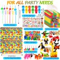 thumbnail image 2 of Building Blocks Party Favors LiyIQ 134 unidades con pajitas reutilizables, 2 of 7