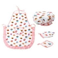 thumbnail image 2 of Juego de Cocina Zulema Delantal y Gorro de Cocinero para Niños, 2 of 8