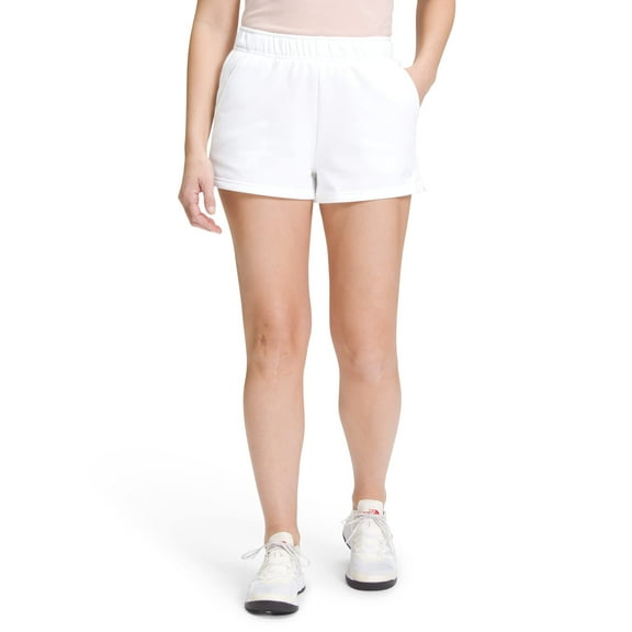 THE NORTH FACE Women's Half Dome Fleece Shorts White XL New