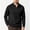 Black, variant on Vetsdori Sweatshirt Tshirts for Men Long Sleeve Zipper Pullover Work Winter Travel Plain Stand up Collar Mens Shirts Casual