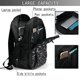 thumbnail image 4 of Balery Golf Bags And Balls Mochila con carga USB para hombre y mujer - Mochila impermeable y antirrobo para portátil con puerto USB para viajes, trabajo, estudios y universidad, 4 of 7