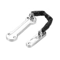 thumbnail image 1 of Door Chain Lock Stainless Steel Window Security Latch Mounted Removable Internal Latch Nonslip Household Hotel Balcony Protection Accessory Vintage Retro Silver, 1 of 8