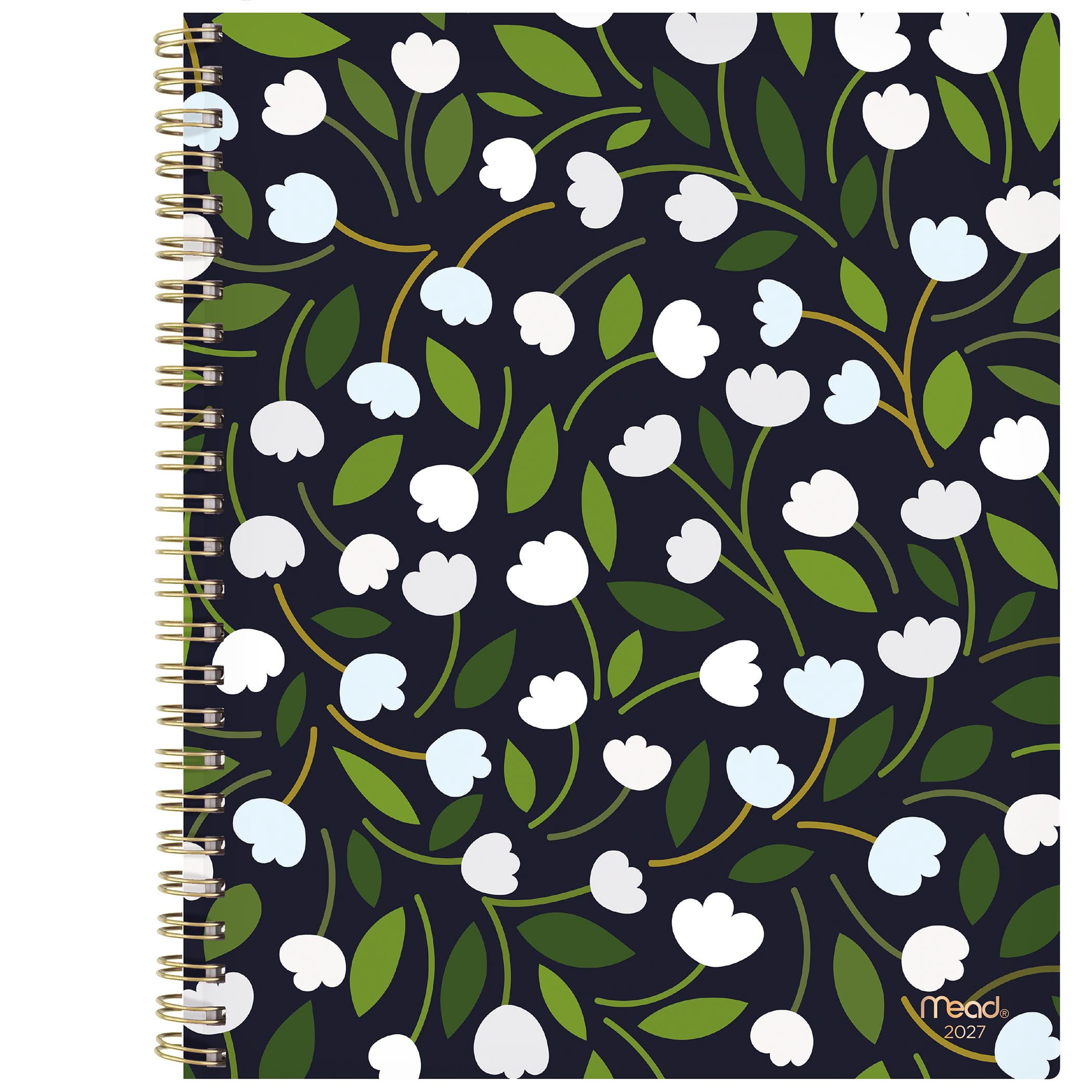 2027 Mead® Lily of Valley Large Weekly and Monthly Planner
