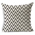 thumbnail image 2 of Flmtop 1PC Versatile Pillow Covers with Hidden Zipper Modern Abstract Geometric Throw Pillowcase Soft Pillowcase Wear Resistant Pillowslip Sofa Pillow Cover Decor, 2 of 9