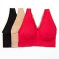 thumbnail image 3 of Rhonda Shear 3-Pack "Ahh" Bra with 1 Set Removable Pads, 3 of 7