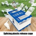 thumbnail image 6 of LAIQIEN Interlocking Plastic Bird Cage For Pigeons Training Durable Lightweight Easy To Assemble, 6 of 10