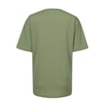 thumbnail image 4 of Camiseta de manga corta con estampado informal para mujer Fridja  ghk2893, 4 of 6