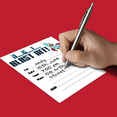 thumbnail image 7 of Space Birthday Party Invites For Boys and Girls - 20 Count of 4 x 6 Inch Double Sided Fill-In Invitations With Wet To Seal Envelopes, 7 of 7