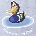 thumbnail image 2 of CafePress - Ducky Day - Cute Infant Baby Football Bodysuit, 2 of 3