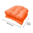 thumbnail image 3 of Kugisaki Chair Cushions Thick Seat Cushions Floor Pillow Cushion Breathable Comfort Chair Pads Non Slip Cushion for Chair Tatami Office Patio Car, 3 of 6