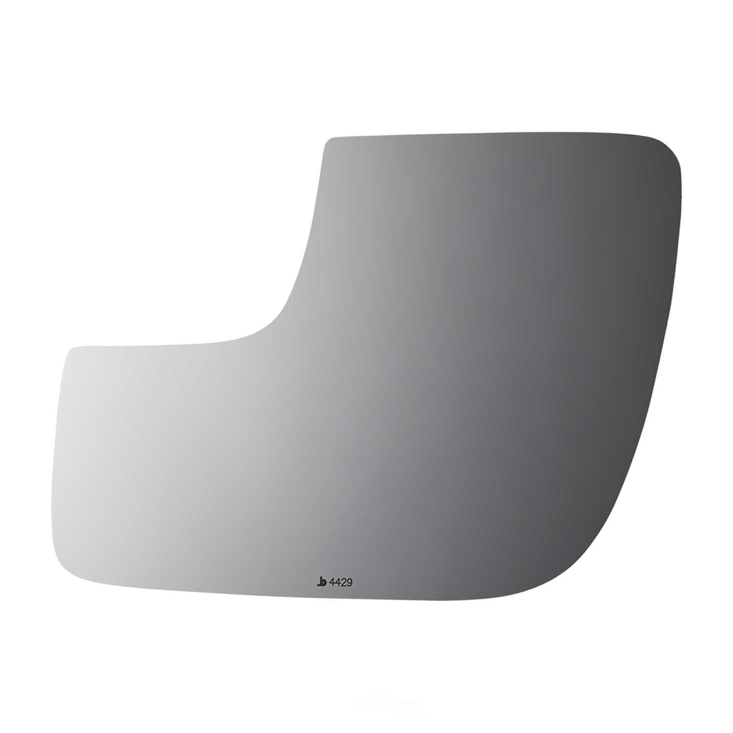 Burco Side View Mirror Replacement Glass - Clear Glass - 4429