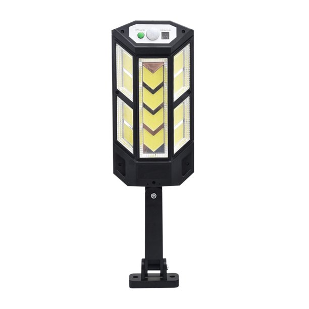 Luces de calle solares LED, luz de pared de seguridad con sensor de movimiento, iluminación solar para exteriores de 84 LED con 3 modos para jardín, calle, cerca, patio Wmkox2398yii hfskjfh2391