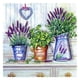 thumbnail image 1 of Cuadros Decorativos Kit de pintura de diamantes 3 plantas en macetas 5D imagen Likrtyny de diamantes de imitación de resina redonda completa regalo, 1 of 9