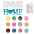 thumbnail image 1 of Juego De Moldes De Alfabeto De Silicona Diy Moldes Para El Hogar Con 1 Cadena De Luces Led De Colores Lentejuelas Brillantes De 12 Colores Para La Decoración Del Hogar Barras De Fiesta Clubes Methold FN002315-00, 1 of 6
