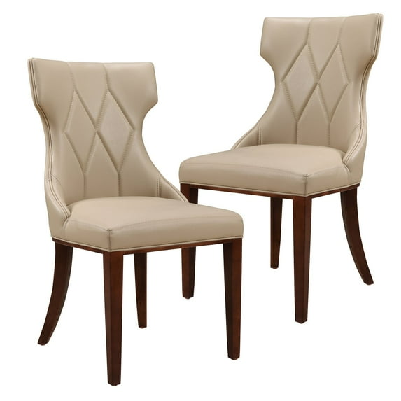 Ceets Reine Leather Dining Chair - Set of 2