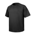 thumbnail image 4 of Lumtrix Men's Waffle T-Shirts Short Sleeve Casual Crew Neck Shirt Summer Big and Tall Plain Pullover Black 2XL, 4 of 8