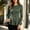 Army Green, variant on Women's Peplum Cardigan Button Down Ribbed Knit Long Sleeve Crew Neck Fitted Sweater Casual Work Office Layering Tops 8 Colors S-XXL