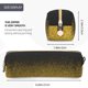 thumbnail image 3 of Balery Gold Glitter Gradient Estuche de Lápices de Cuero Impreso, Estuche para Suministros de Arte, Estuche de Lápices con Cremallera, Estuche de Almacenamiento de Papelería, 3 of 7