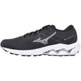 thumbnail image 2 of Mizuno Men's Wave Inspire 18 Running Shoe, Size 10, Black-Silver (9073), 2 of 4