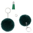 thumbnail image 5 of TINYSOME 30-piece Set Pom Pom Keychain Fluffy Faux Fur Pompoms Keychain with Tassels and Keyrings for Bag Charm Accessories, 5 of 7
