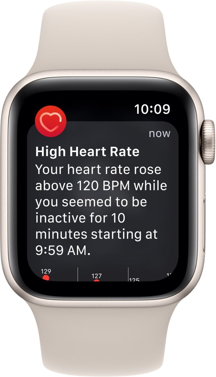 Restored  Apple Watch Series SE 2nd Generation 40mm (GPS + Cellular) Aluminum Case (Refurbished)