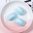 thumbnail image 6 of GENEMA Simulation Macaron Cake Artificial Resin Food Toys 10 Pcs Fake Food Model for DIY Handmade Keychain Phone Shell Accessories Supplies, 6 of 19