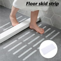 Transparent Anti-Slip Bathtub Stickers, 5 Pack Safety Strips for Shower, Tub, Stairs, Bathroom Floor, 7.9"x0.8" Tapes