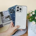thumbnail image 2 of Compatible with iPhone 14 Pro Max Case,Full Camera Lens Protector Sparkle Shockproof Hard Back Case with Luxury Shiny Cute Glitter Acrylic Plate Cover for iPhone 14 Pro Max Women Girls（Blue）, 2 of 13