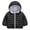 Black, variant on Girls Zip Up Puffer Jackets Long Sleeve Casual Cute Lightweight Quilted Packable Hooded Winter Warm Coat Black 6