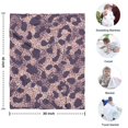 thumbnail image 4 of Purple and Pink Leopard Pattern Blanket,Comfortable Soft Flannel Throw Blanket,All Season,Warm Lightweight Blankets for Sofa Bed Couch Living Room Chair,30"x40", 4 of 4