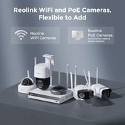 Reolink 16-Channel Wi-Fi 6 NVR Recorder for 24/7 Local Recordings Pre-Installed 2TB HDD up to 8TB