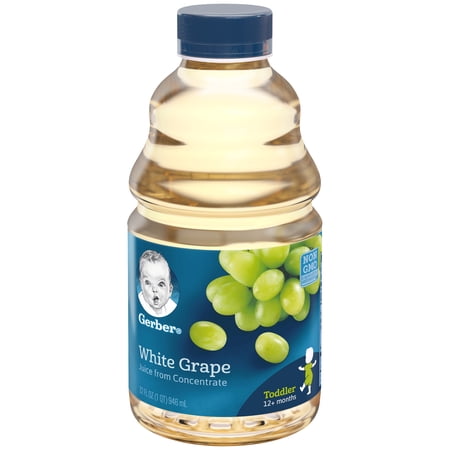 Gerber White Grape Fruit Juice, 32 fl oz Bottle