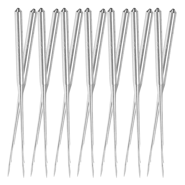 OULII 100Pcs Needle for Sewing Machine Stainless Steel for Cloth and Mat Sewing Supplies Family Who Love Sewing