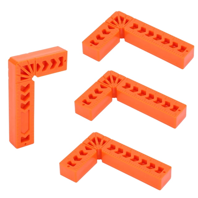 Soporte para regla, 10 piezas, 3 pulgadas, 90°, soporte de ángulo de localización auxiliar derecho, herramientas para trabajar la madera, rendimiento de alta gama