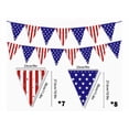 thumbnail image 2 of American Flag Themed Tableware Set with Disposable Tablecloth, 4th of July Party Supplies Including Plates, Cups, Napkins, Forks, Spoons for BBQ, Picnic, and Celebration, 2 of 8