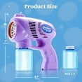 thumbnail image 6 of SYNCFUN 2 Pack Automatic Bubble Gun Set with 10 oz Refill Solution, 5000 Bubbles Per Minute High Output Machine for Outdoor Family Activities, Parties and Easter Basket Stuffers, 6 of 6