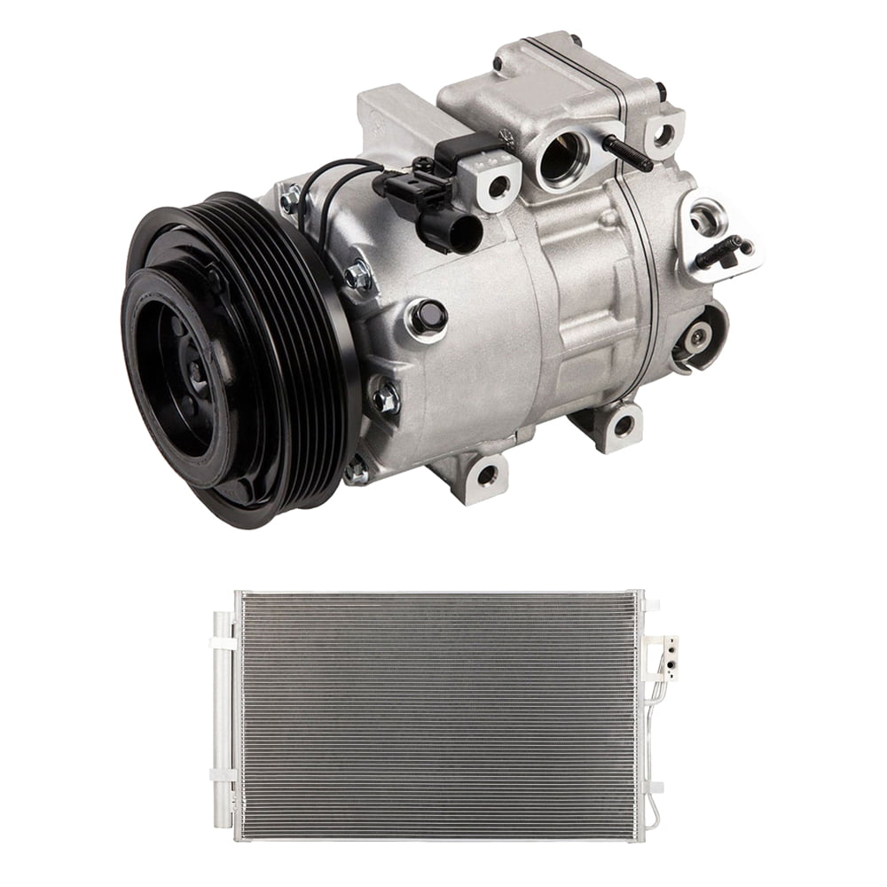 cciyu AC Compressor and A/C Clutch for Kia Sedona 3.5L 02 03 04 05 CO 10973C Auto Repair Compressors Assembly 