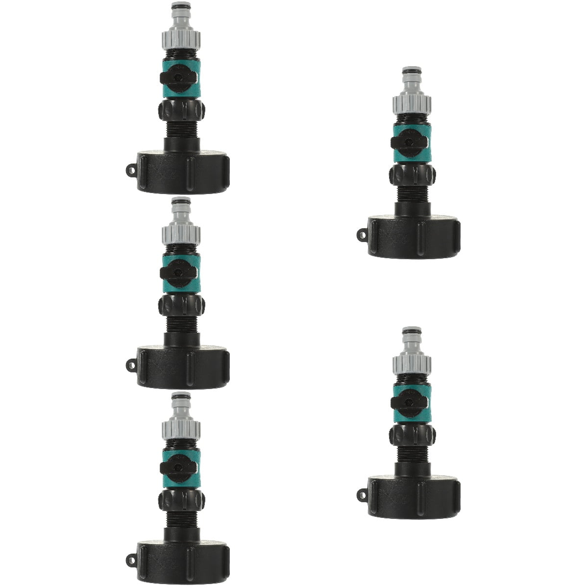 HOMEMAXS 5-Pack Hose Connectors, Replacement Hose Fittings for Versatile Outdoor Watering