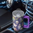 thumbnail image 5 of Halloween Pumpkin Skeleton 40 Oz Tumbler with Handle and Straw, Spooky Stainless Steel Cup, Holiday Gift Idea, 5 of 5
