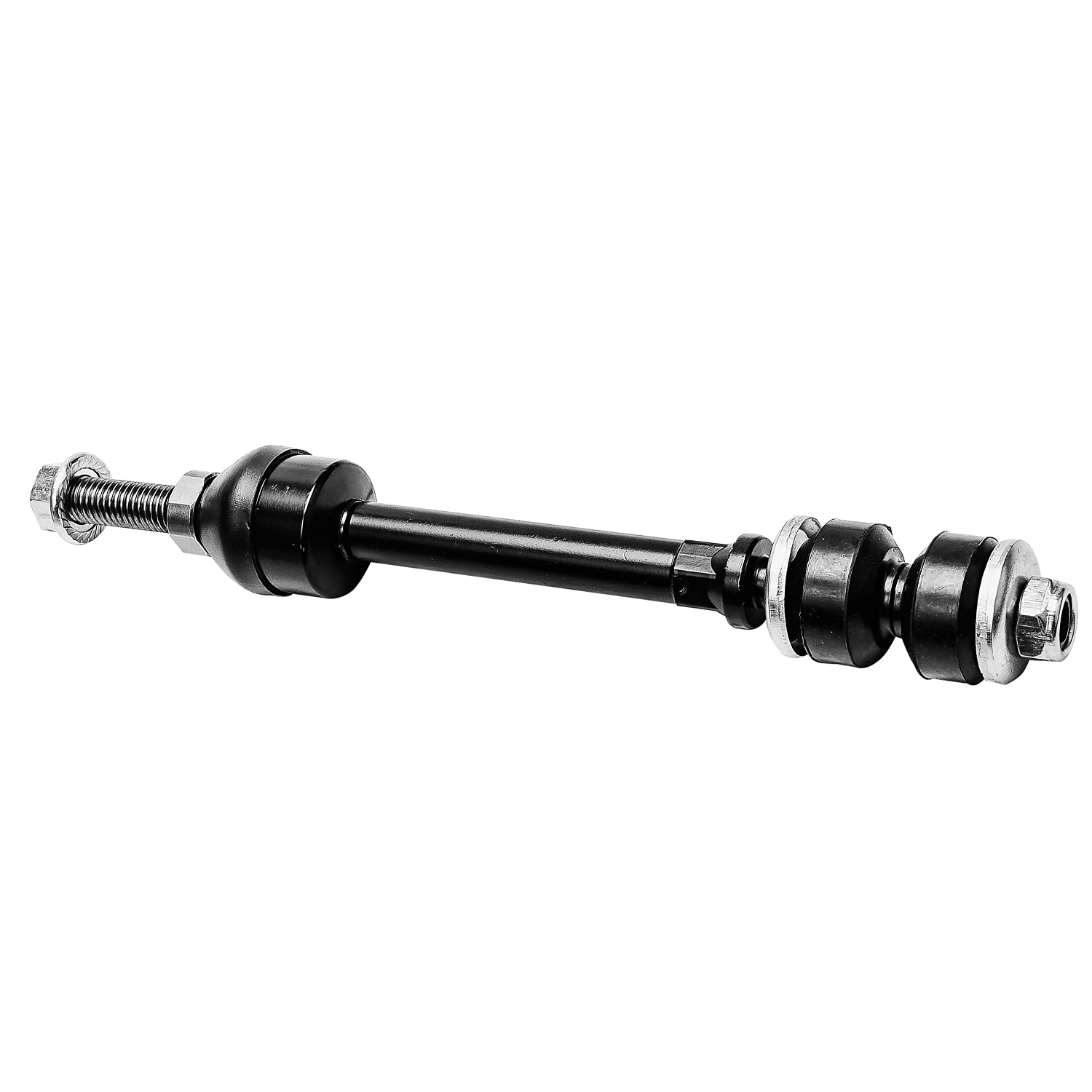Detroit Axle - Front 2pc Sway Bars for 2005-2010 Dodge Dakota, 06-09 Mitsubishi Raider, 11 Ram Dakota, 2 Stabilizer Sway Bar End Links 2005 2006 2007 2008 2009 2010 2011 Replacement