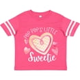 thumbnail image 3 of Inktastic Pop Pop's Little Sweetie with Pink Heart Cookie Boys or Girls Toddler T-Shirt, 3 of 5