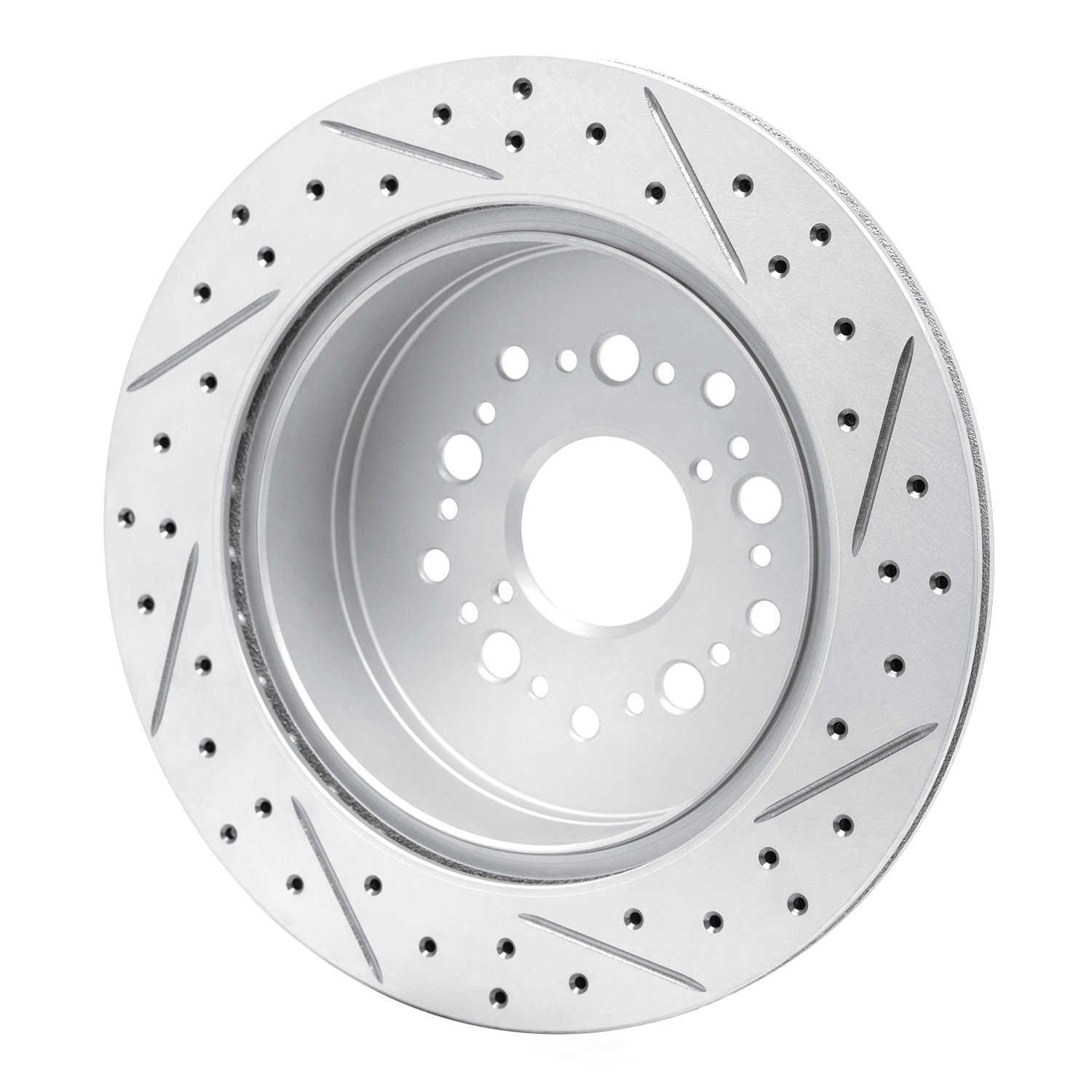 Dynamic Friction Company 830-75006L DFC Geoperformance Rotor - Drilled and Slotted