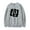gray, variant on Kankan sweatshirt rr really rich sweatshirt crewneck long sleeve sweatshirt men/women rip hip hop pullover