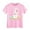 Pink, variant on Easter Egg Bunny Graphic Tee for Toddler Kids Holiday Celebration Shirt Size:12-13 Years