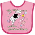 thumbnail image 3 of Inktastic My Mimi Loves Me Boys or Girls Baby Bib, 3 of 4